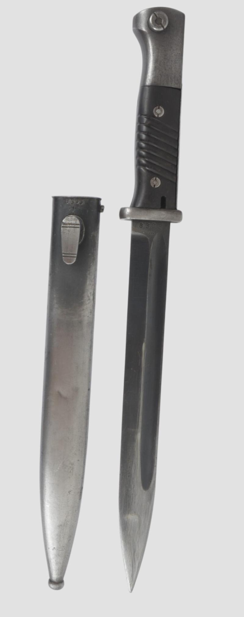 WW2 German K98 Bayonet & Scabbard