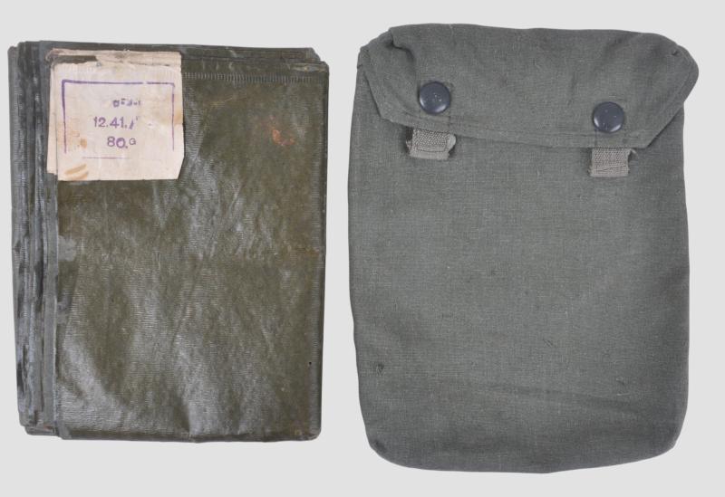 WW2 German Gas Cape & Bag 1941