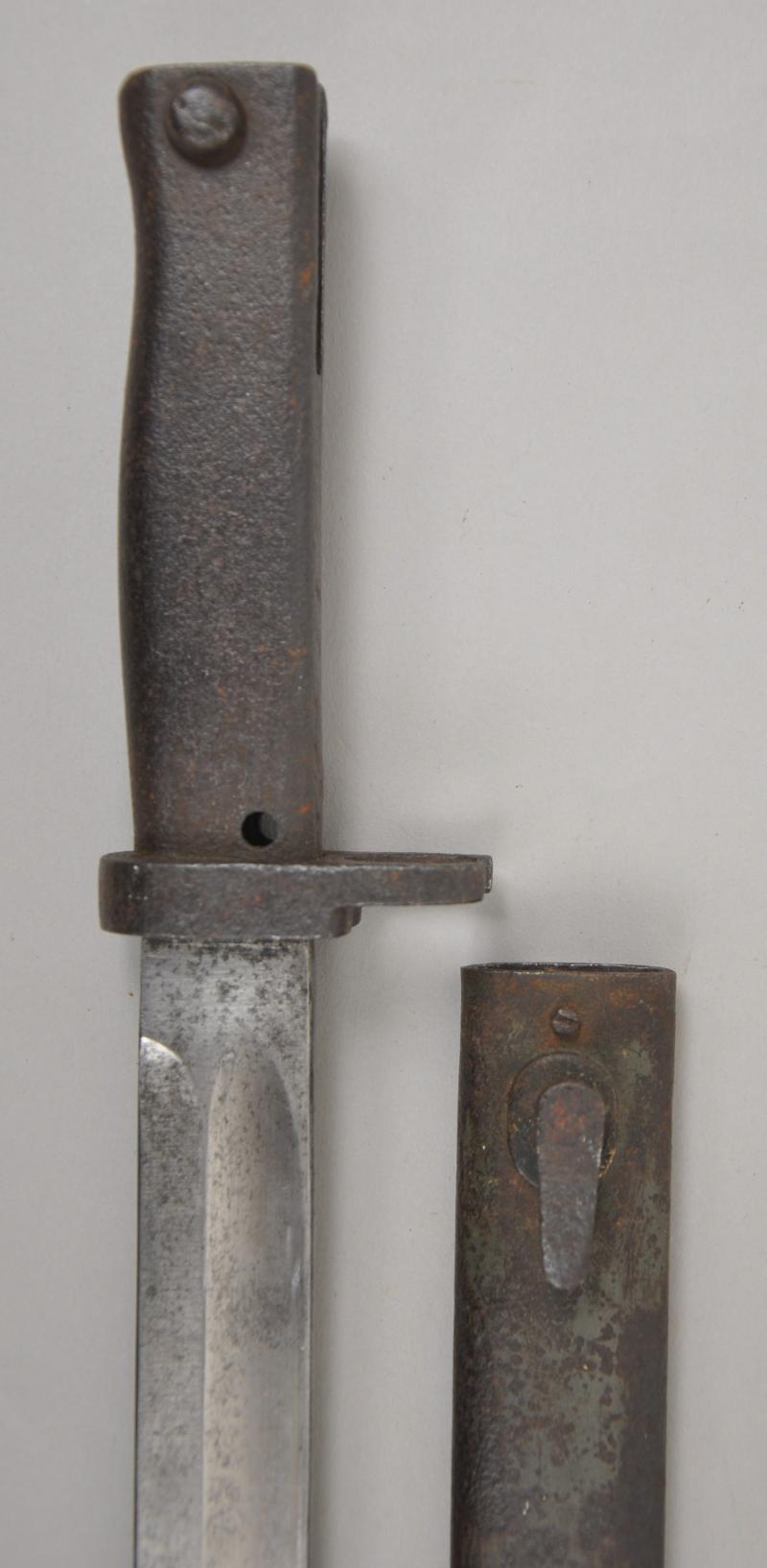 WW1 German Ersatz Bayonet Regimentally Marked To An Ersatz Landwehr Regiment