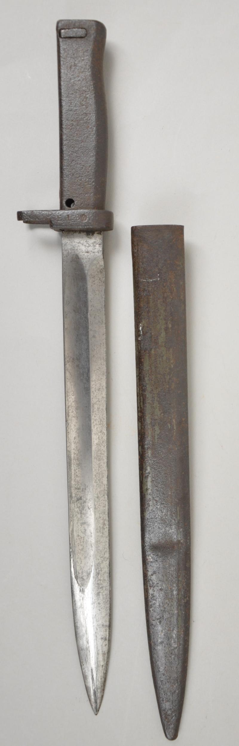 WW1 German Ersatz Bayonet Regimentally Marked To An Ersatz Landwehr Regiment