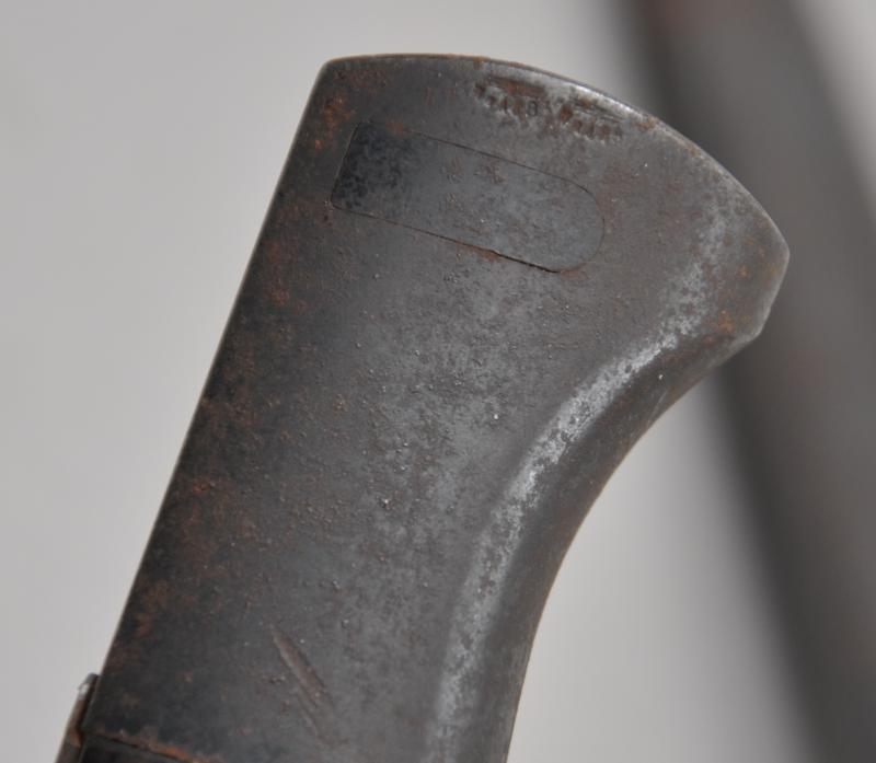 WW2 German DAK Bayonet In Green Frog