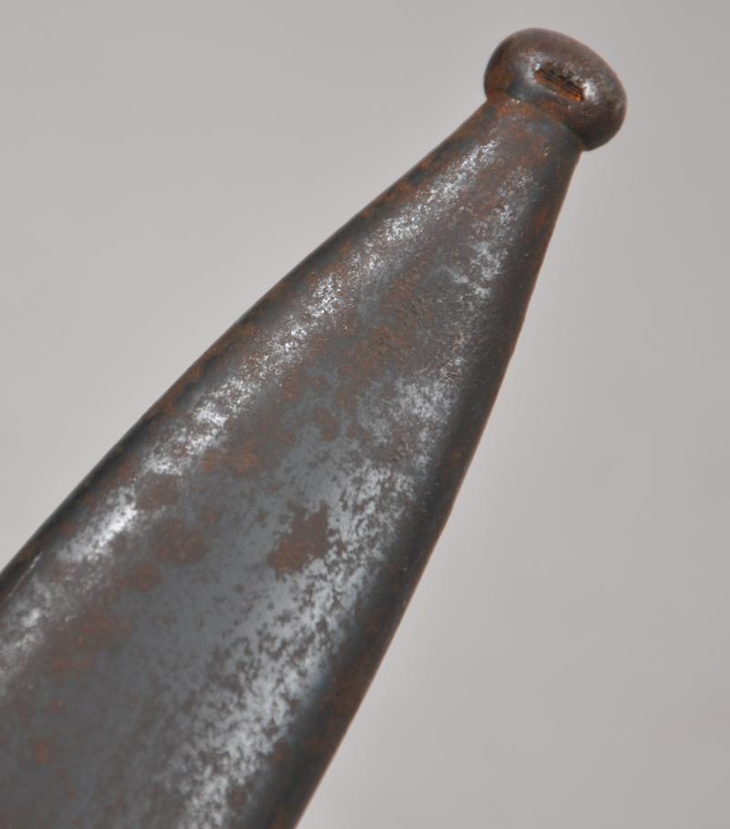 WW2 German DAK Bayonet In Green Frog