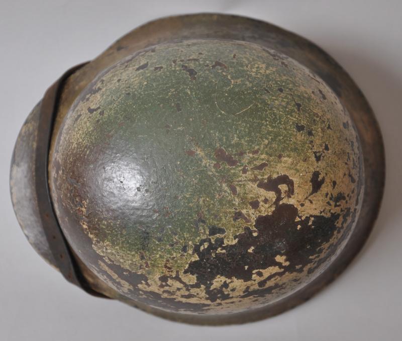 WW2 German M42 Camouflage Helmet
