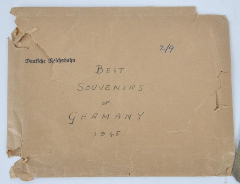 WW2 British Soldiers 'Best Souvenirs Of Berlin' Grouping - Tiger Tank Interest