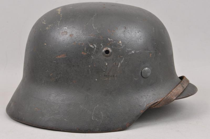 WW2 German M35 Single Decal Reissue Army Helmet