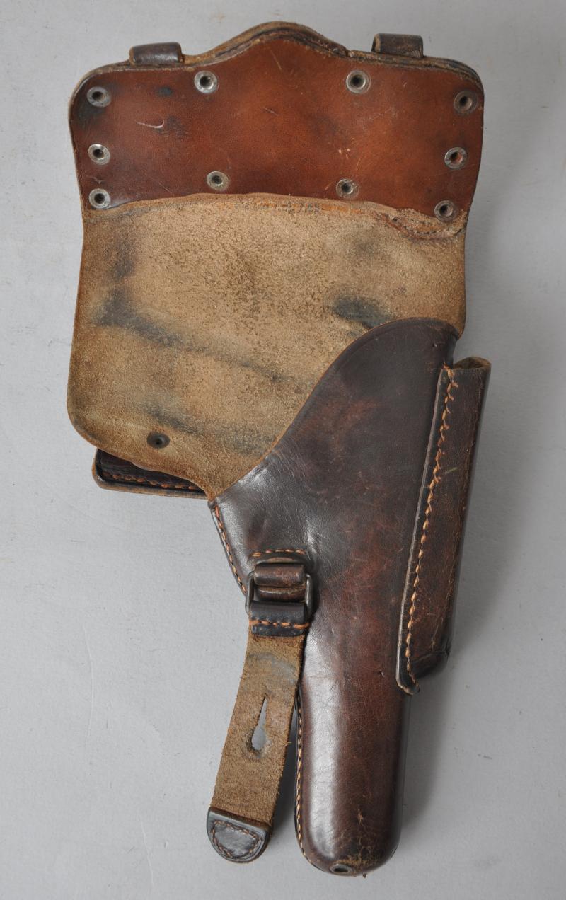 WW2 German Luftwaffe Pistol Holster 1942 - 1922 Browning