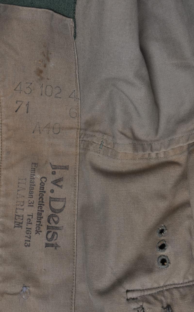 WW2 German Dutch Made M36 'Heer' Signals Tunic 1940
