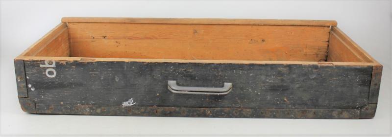 WW2 German ' Sauerstoff - Behandlungsgerat 38 ' Medical Box Lid