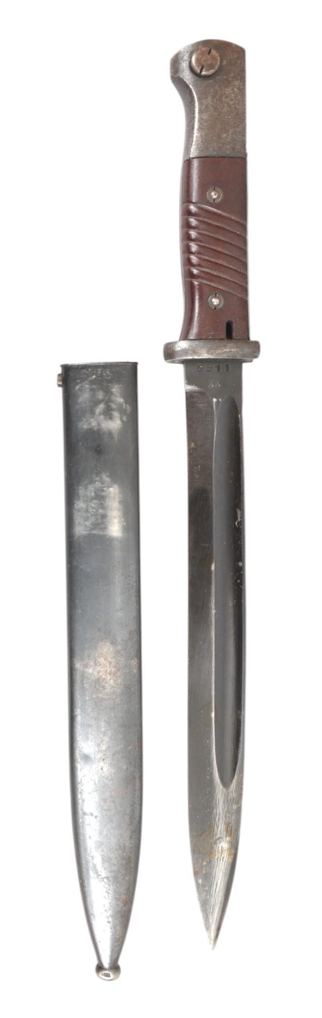 WW2 German K98 Bayonet With Matching Numbers - 1943
