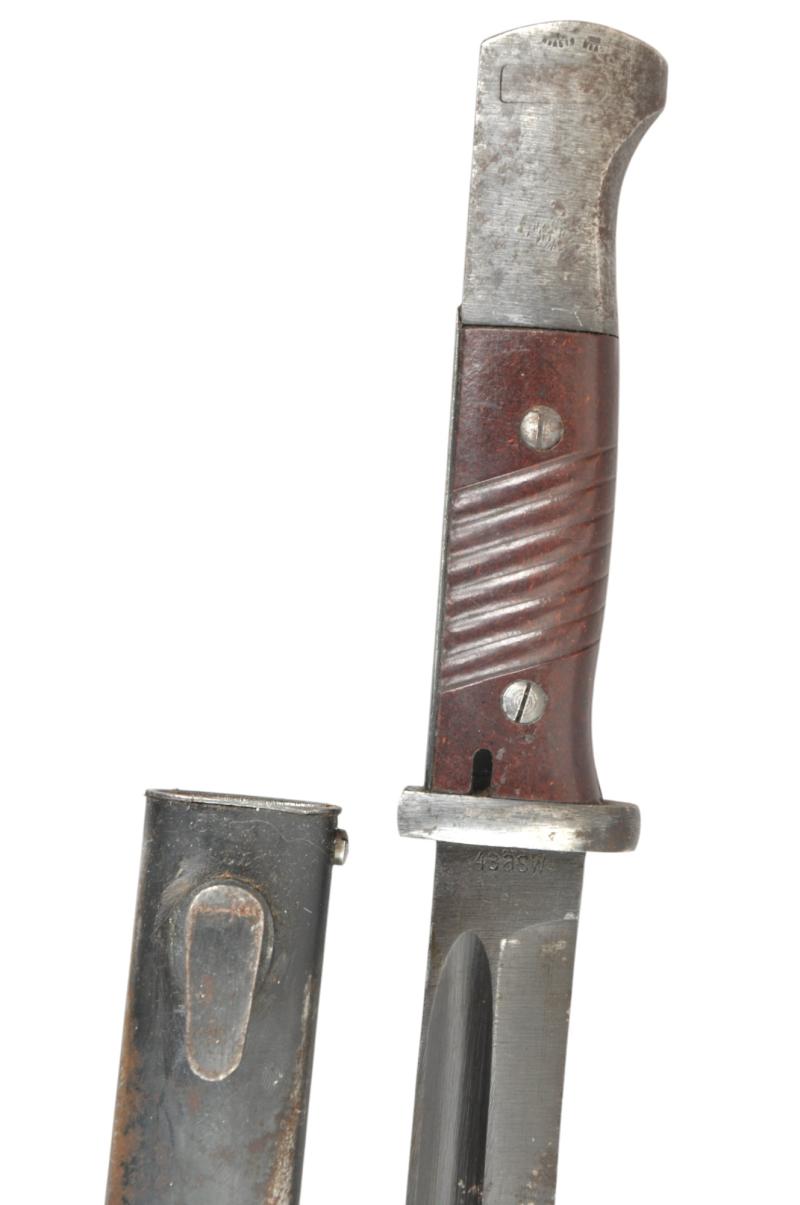 WW2 German K98 Bayonet With Matching Numbers - 1943