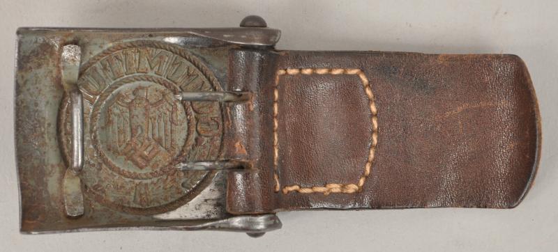 WW2 German Kriegsmarine/Kustenartillerie Marked Belt Buckle