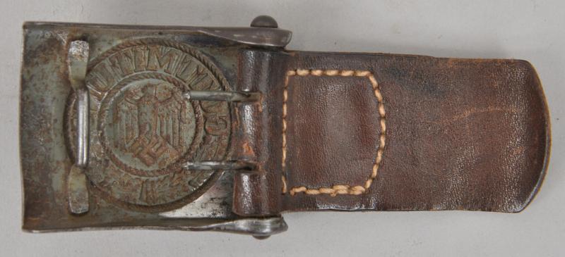 WW2 German Kriegsmarine/Kustenartillerie Marked Belt Buckle