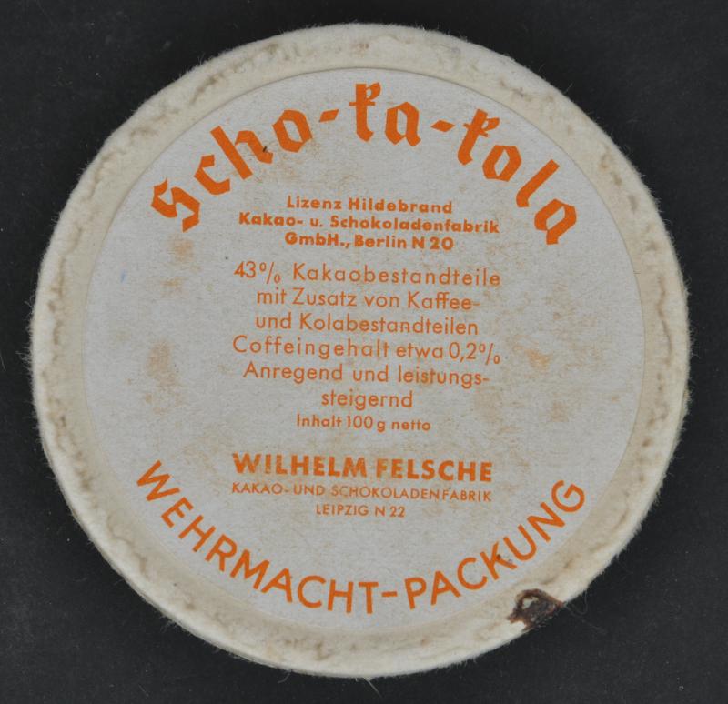 WW2 German 'Scho-Ka-Kola' Chocolate - Rare Card Version April 1942
