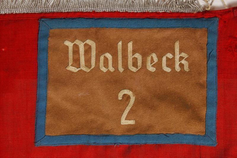WW2 German Double Sided DAF Banner - Malbech Area
