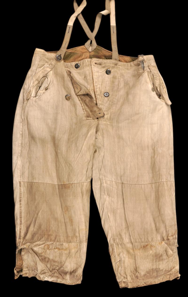 WW2 German Zumpf Camouflage Winter Padded Trousers