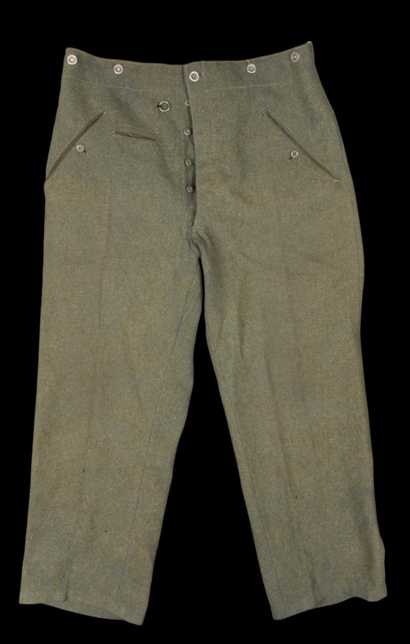 WW2 German M40 Straight Leg Combat Trousers 1942