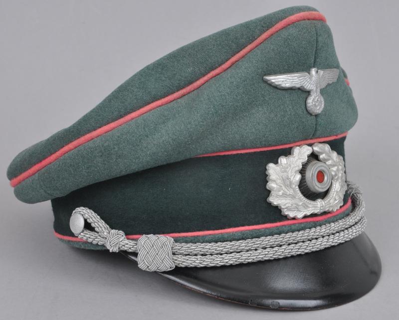 WW2 German Panzer Officers Peaked Cap