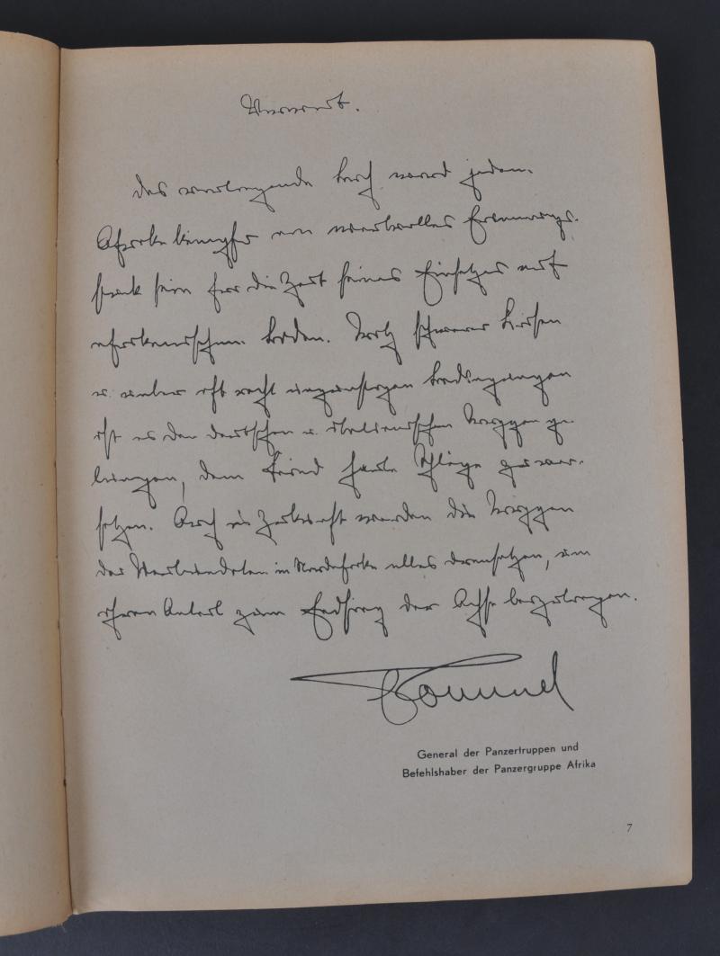 'Marsch Und Kampf Des DAK 1941 '