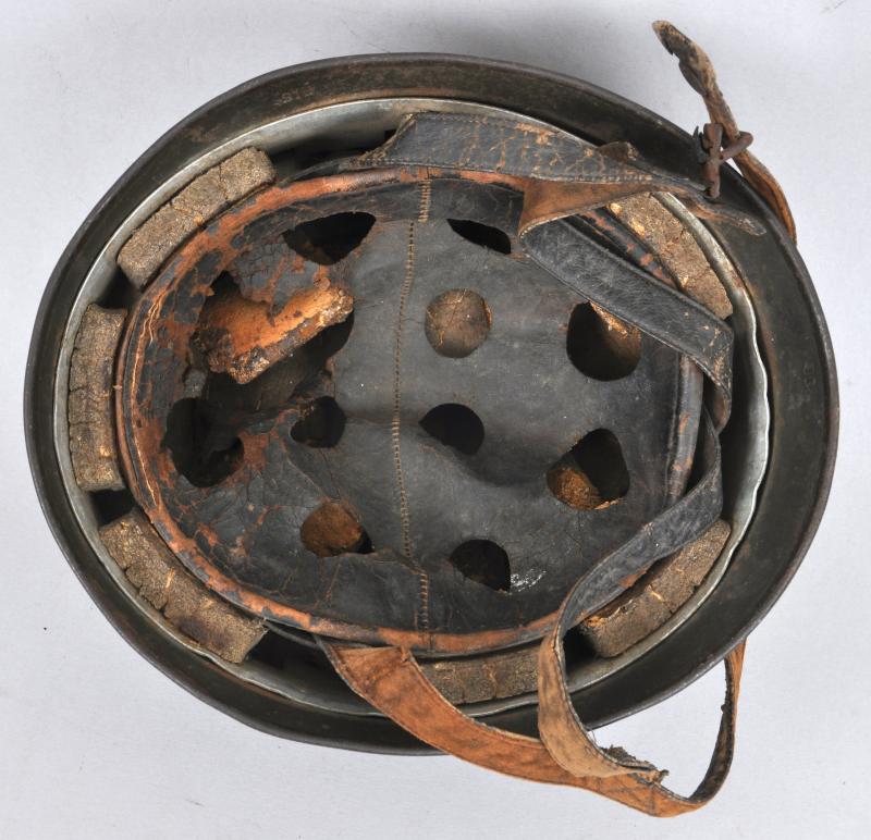 WW2 German M38 Double Decal Fallschirmjager Helmet