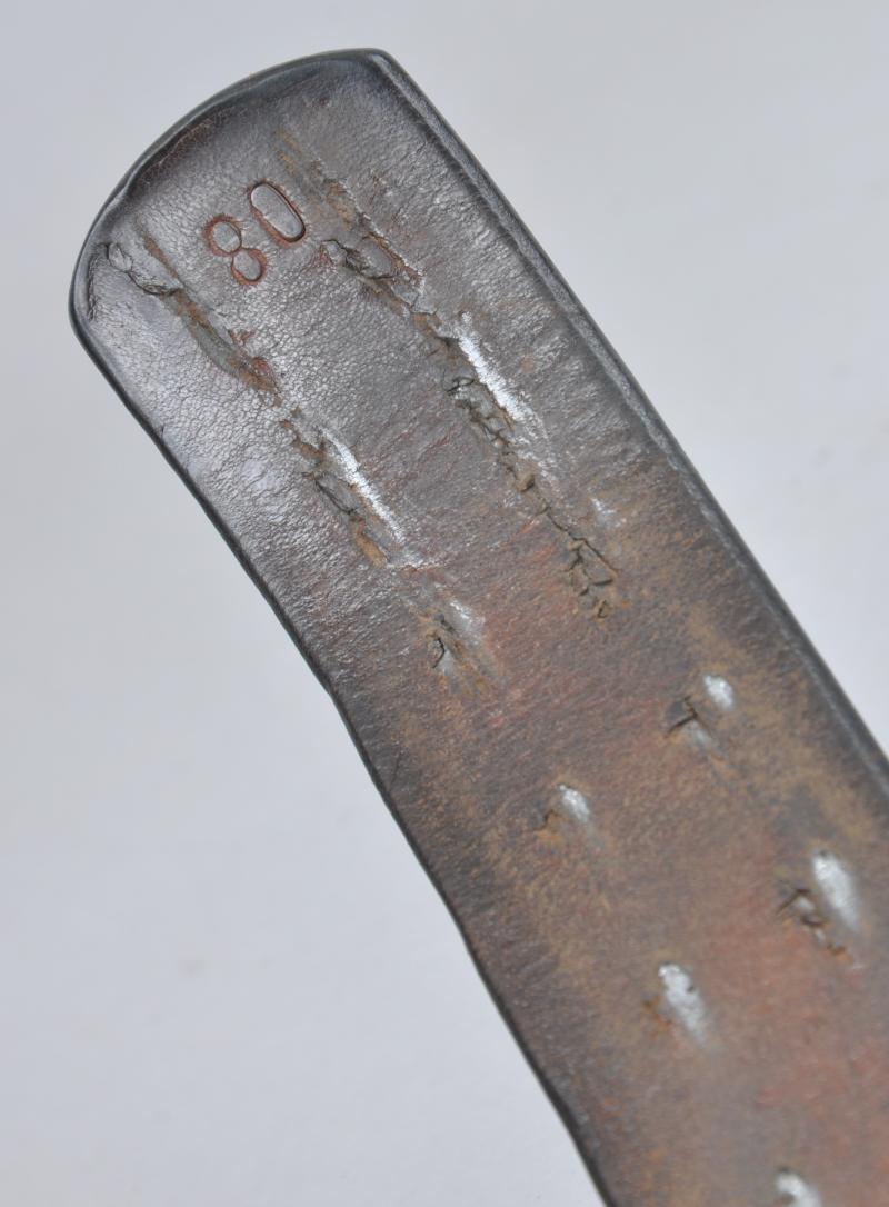 WW2 German Luftwaffe Belt & Buckle 1939 - 'SH U Co' maker