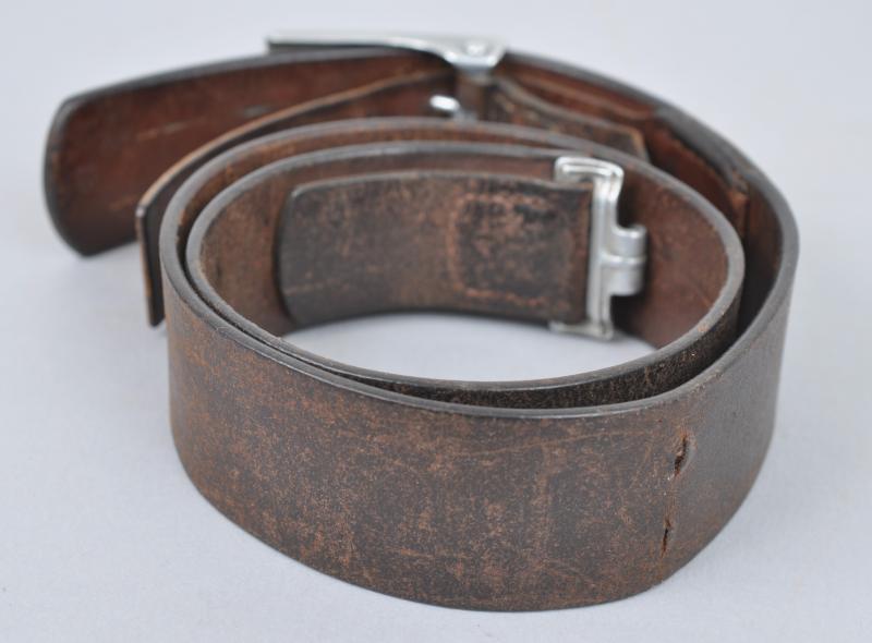 WW2 German LBA & Signals Regiment Marked Luftwaffe Belt & Buckle