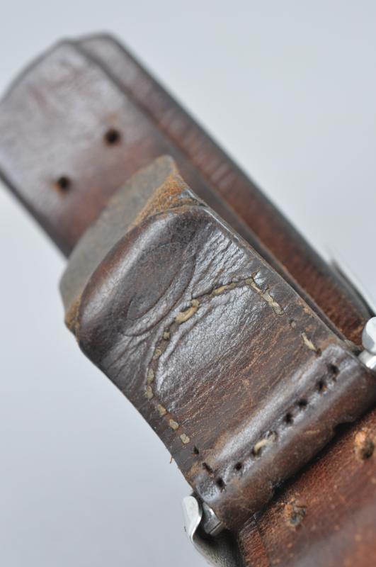 WW2 German LBA & Signals Regiment Marked Luftwaffe Belt & Buckle