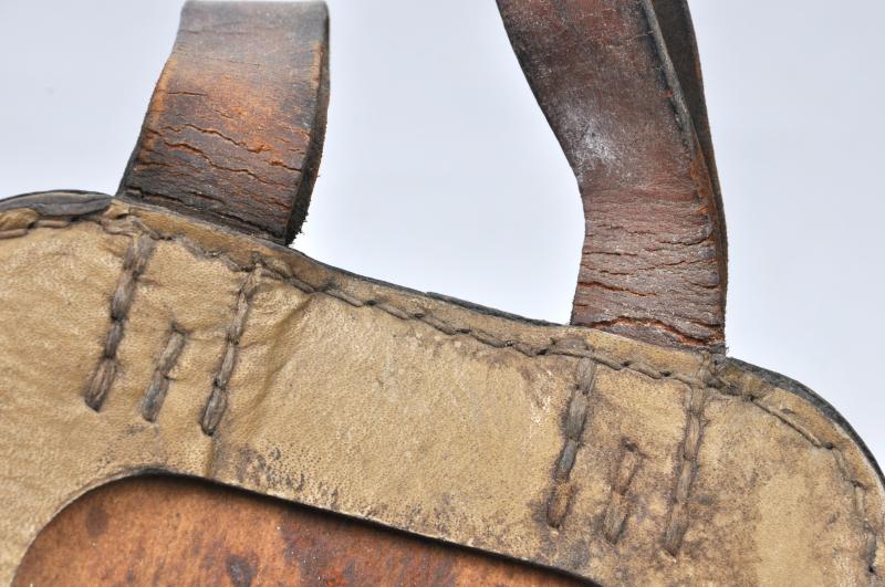 WW2 German Tan Prestoff Straight E Tool Carrier 1944