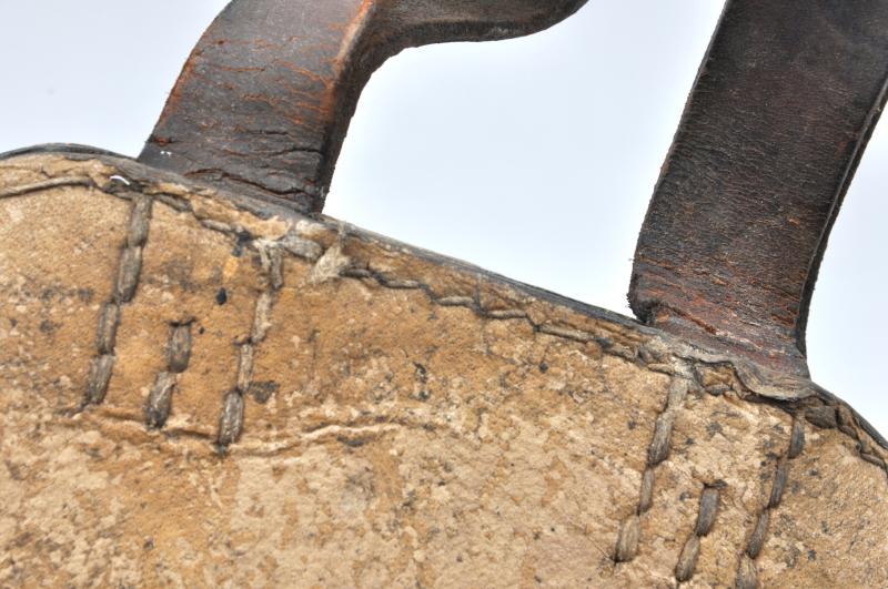 WW2 German Tan Prestoff Straight E Tool Carrier 1944