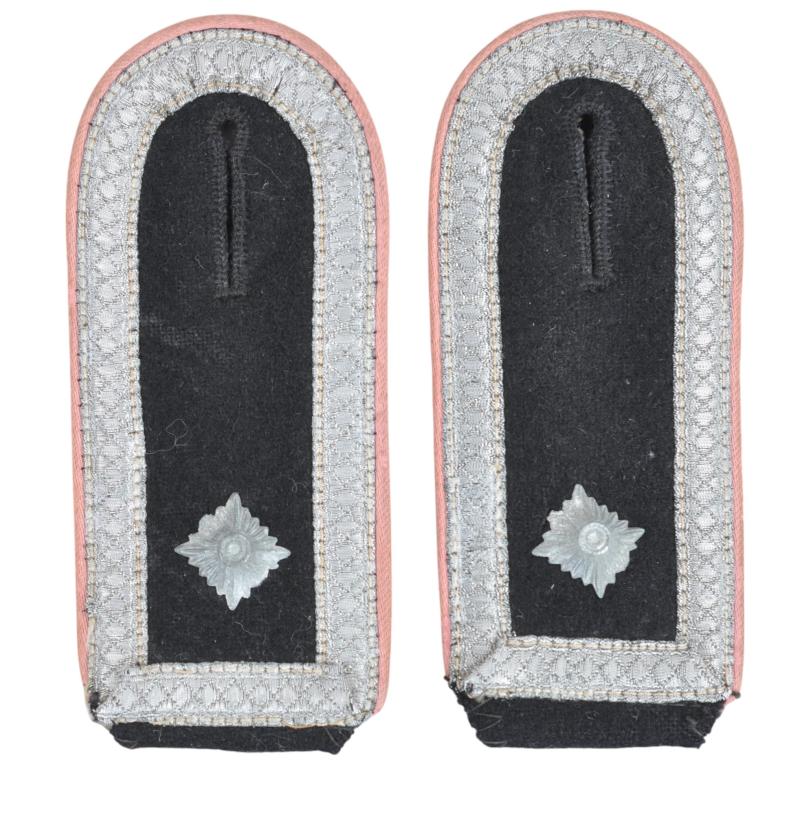 WW2 German Panzer Troops SS Oberscharfuhrer Shoulder Boards