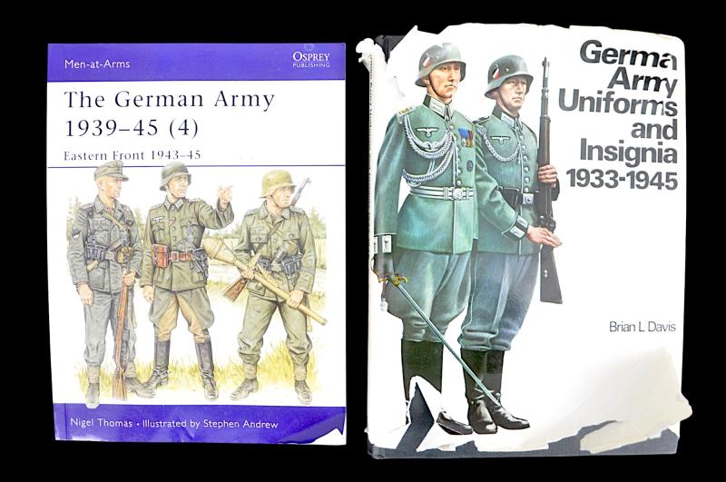 German Army Uniforms & Insignia , Brian L. Davis & German Army 1939-45 Osprey MAA