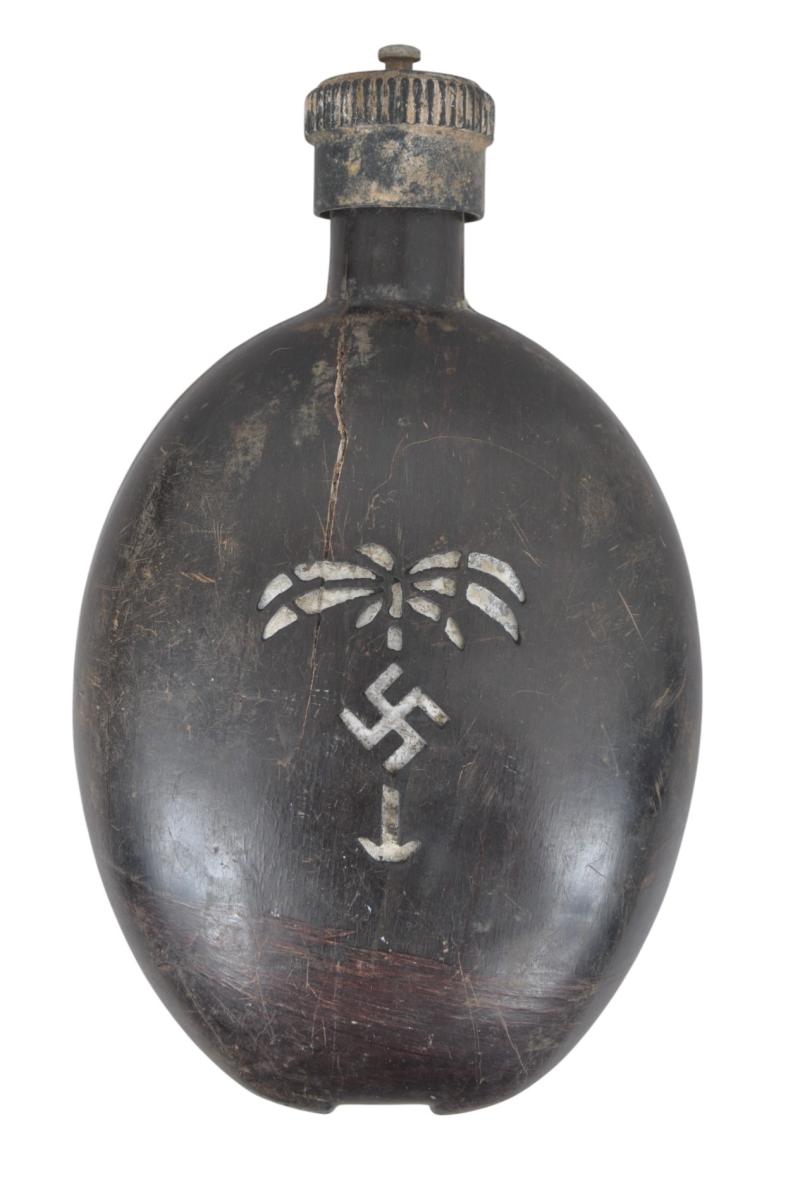 WW2 German Tropical Waterbottle Souvenir