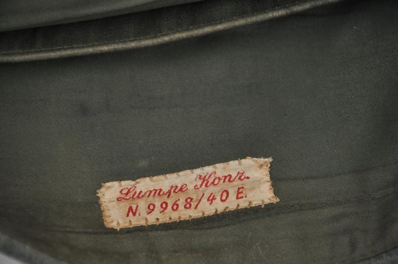 WW2 German Kriegsmarine Coastal Artillery Cap With Nametag