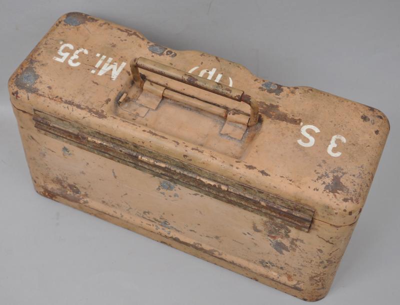 WW2 German Tropical Camouflage S Mine Box 1942