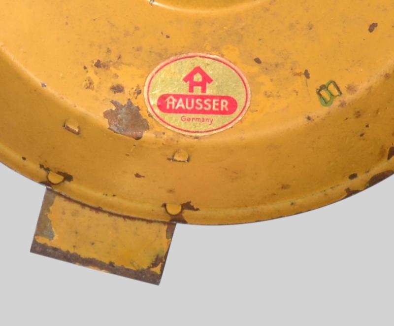 WW2 German Tin Plate Toy Swivel Mounted Artillery Piece