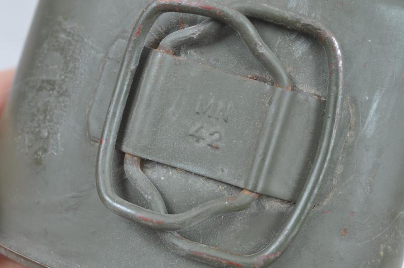 WW2 German Waterbottle With Olive Green Cup 1942