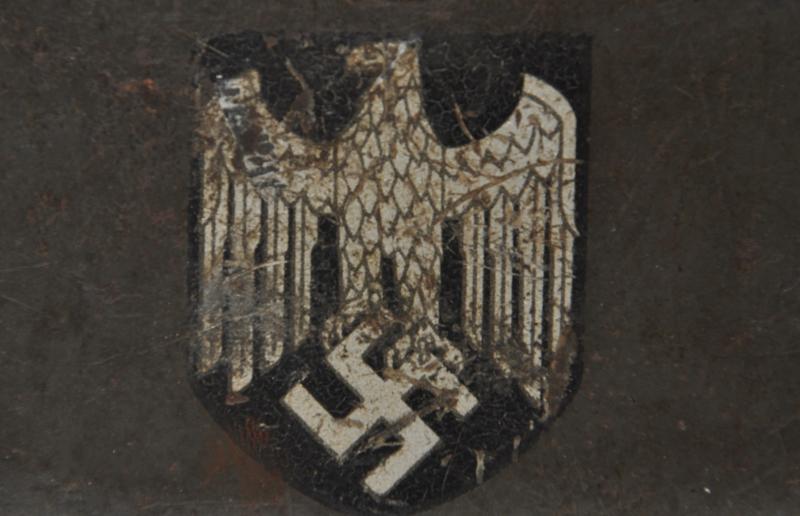 WW2 German M35 Single Decal Reissue Army Helmet