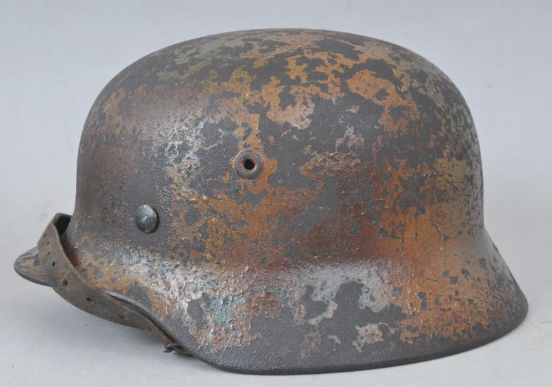 WW2 German M40 Luftwaffe Camouflage Helmet