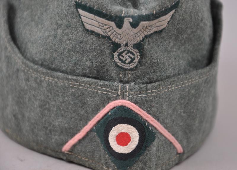 WW2 German Panzer Troops M34 Sidecap 1940