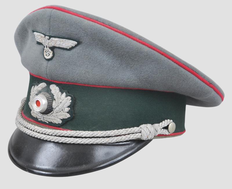 WW2 German General Staff Officers Peaked Cap