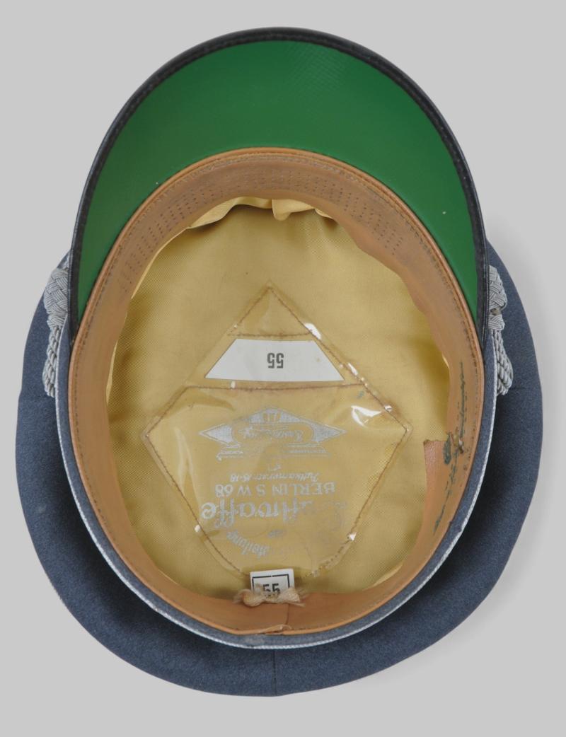 WW2 German 'Kleiderklasse' Luftwaffe Officers Visor Cap