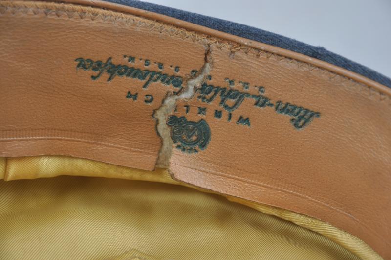 WW2 German 'Kleiderklasse' Luftwaffe Officers Visor Cap