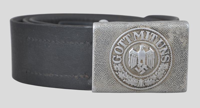 WW2 German Army Belt & Buckle 1939/40