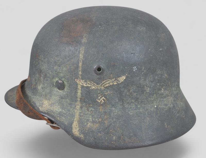 WW2 German Camouflage M40 Single Decal Luftwaffe Ground Combat Helmet