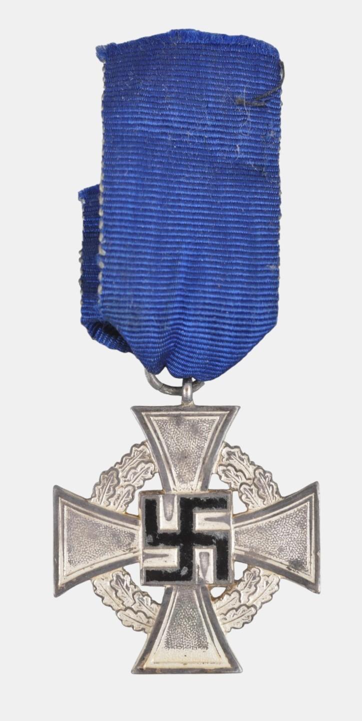 WW2 German National Faithful Service Medal 25 Years