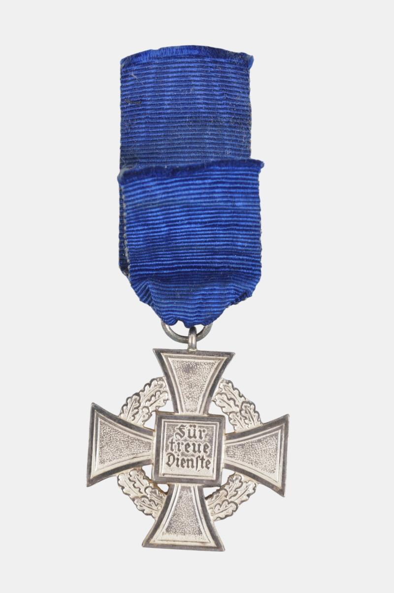 WW2 German National Faithful Service Medal 25 Years