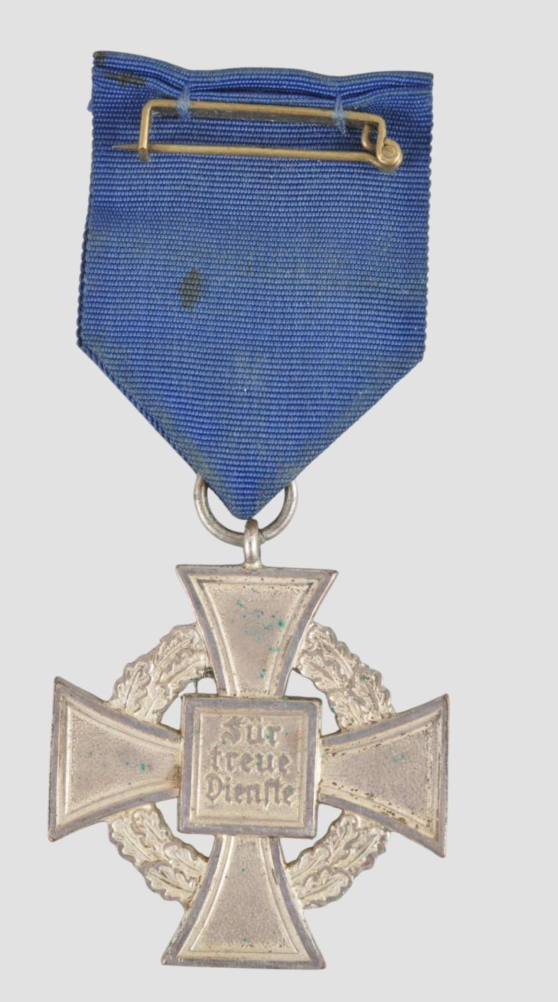 WW2 German National Faithful Service Medal 25 Years
